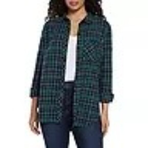 Gap Women's Relaxed Fit Flannel Shirts/Top SM NWT - Picture 3 of 3